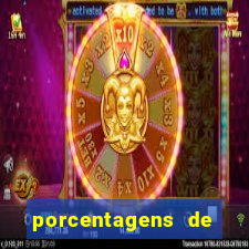 porcentagens de jogos pagantes